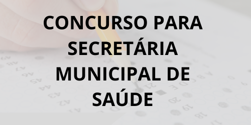 secretaria de saude